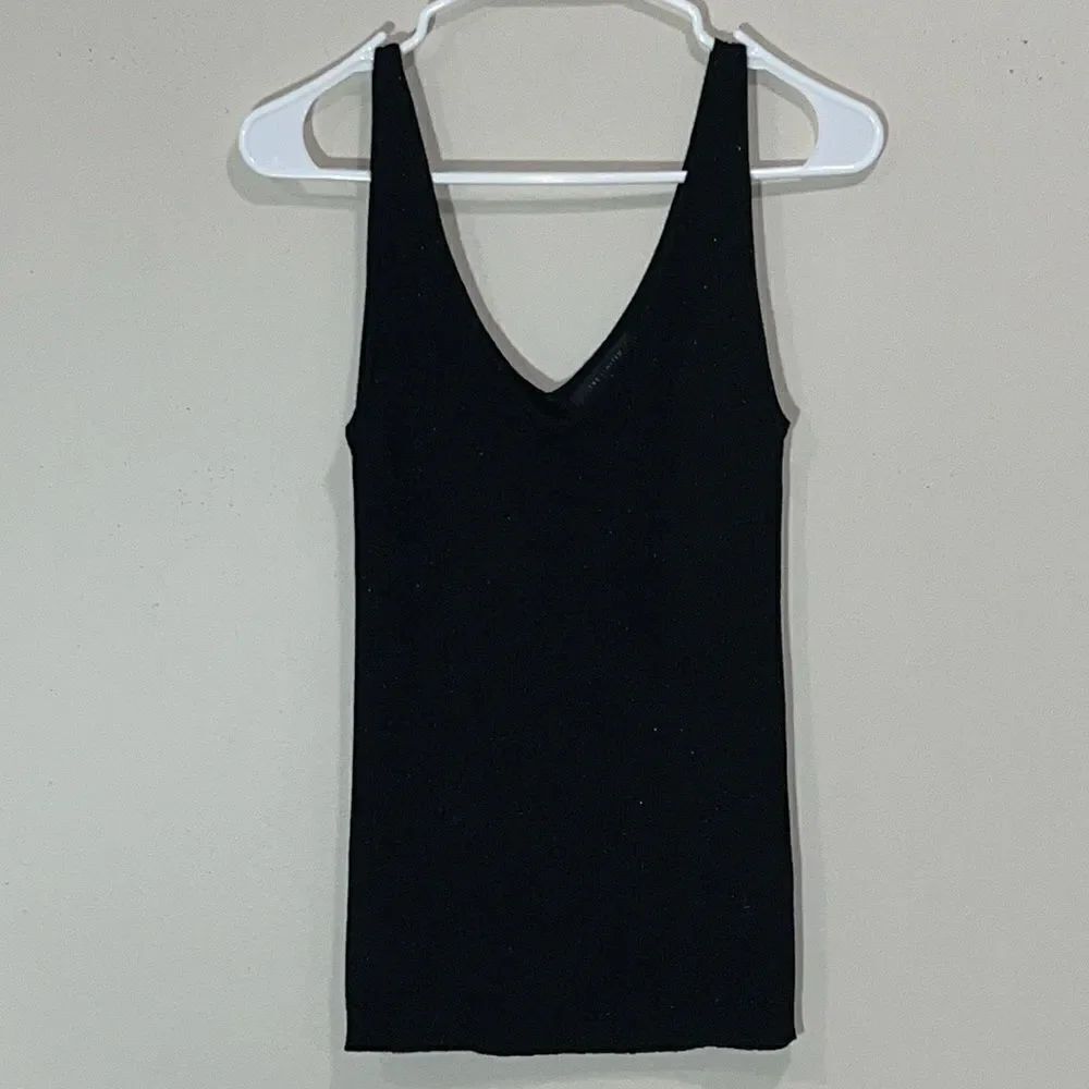 Black Dressy Tank Top & Sweater Set By The Limited. Size Medium.